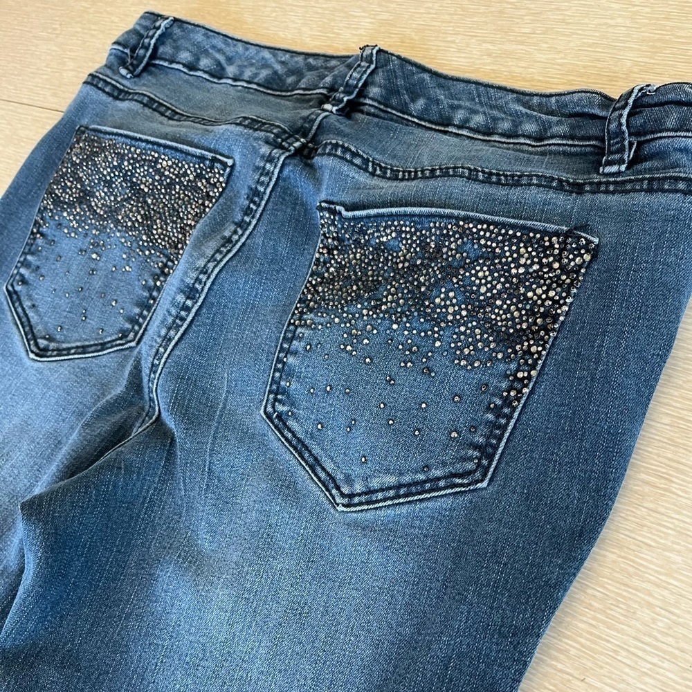 Code Bleu Embellished Long Capris - image 5